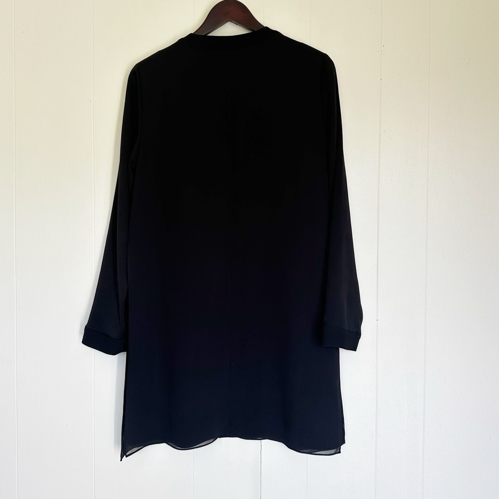 BCBGMAXAZRIA Dyanne Embellished Crystal Tunic Dress Black Small VPX61K22 - Picture 8 of 10